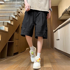 现货夏季工装短裤男ins潮牌休闲百搭潮流痞帅五分裤D02521-P38，男装牛仔裤，星座308B-2