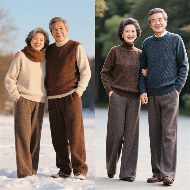 2025年秋季时尚百搭通勤休闲裤,女装休闲裤,衣恋羊绒