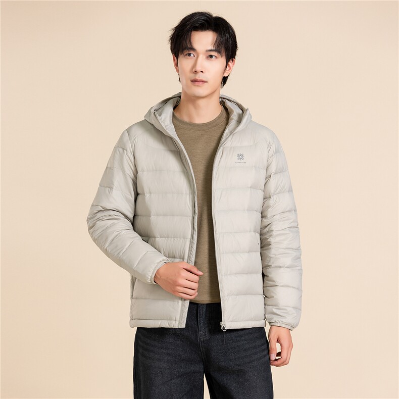 冬季男士连帽轻薄款羽绒服商务休闲外套保暖潮流A266-YR2516-P135,男装羽绒服,电商A266