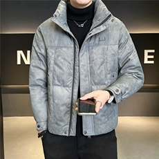 3777-M-3XL-P205标50绒店主风冬季渲染修身男士羽绒服外套男，男装羽绒服，电商B255