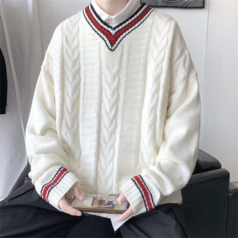 2024新款V领男毛衣主推量大有差价韩版A161-2-M2050-P65,男装针织衫/毛衣,电商A161-2