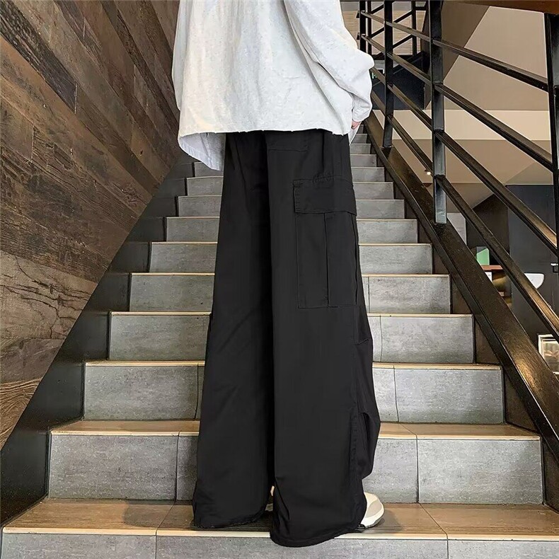 春季大口袋伞兵工装裤男美式复古机能A643P42,男装休闲裤,星座1116-2
