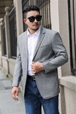 Xl-8XL春装新款男士休闲西服胖子西装上衣外套加肥大码1918款，男装西服，星座802