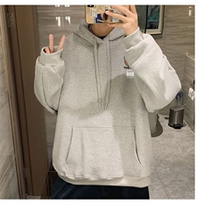 350g华棉潮牌印花连帽卫衣男女休闲春秋宽松时尚上衣5153-P43网图，男装卫衣，电商B245
