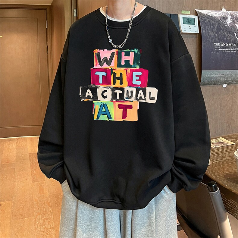 抖音得物供货可提供视频2024春季新款重磅美式卫衣DY5608,男装卫衣,电商A486