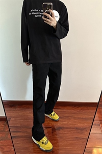 B221 美式ins高街加绒加厚牛仔裤 LK23010-P60 控78 加绒P70 控98图片