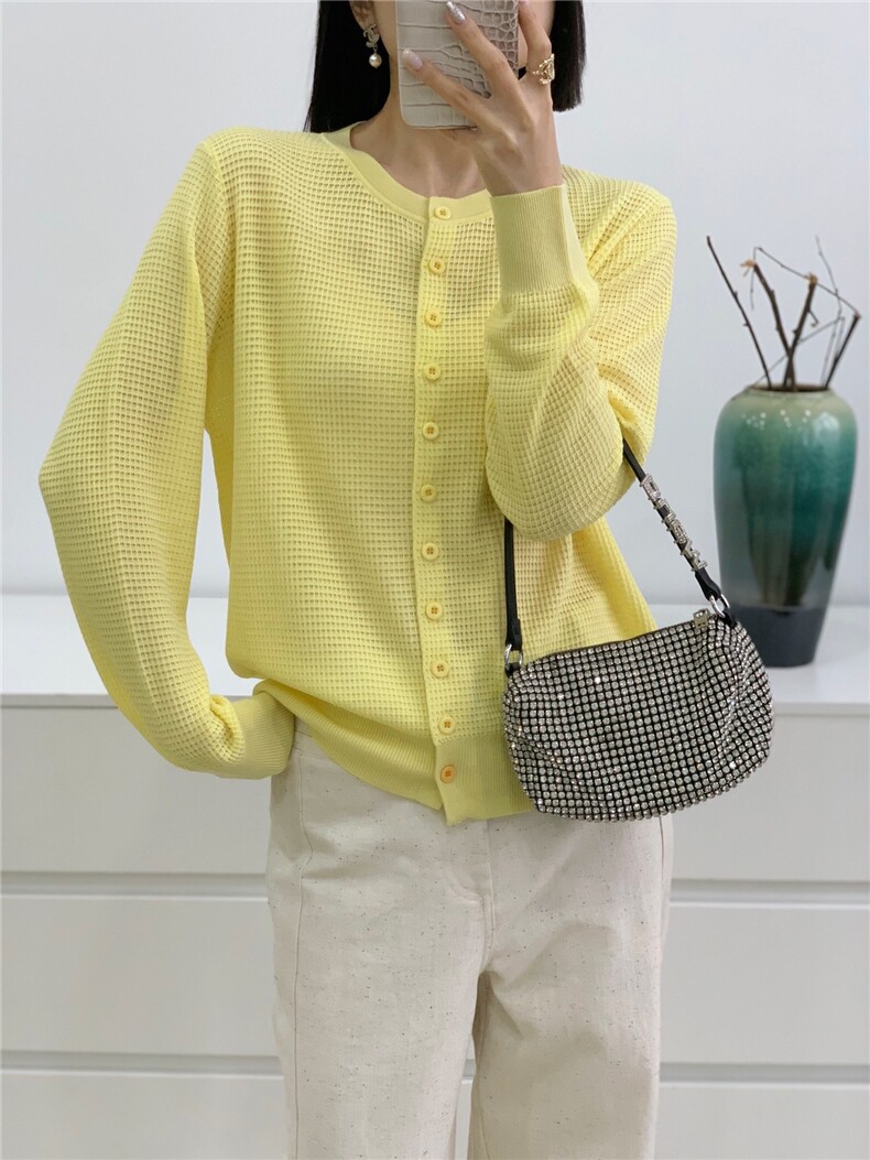 轻奢简约针织衫女春宽松薄款显瘦软糯低领毛衣打底衫内搭，女装针织衫/毛衣，晨旭羊绒