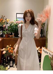 【现货】白月光连衣裙图片