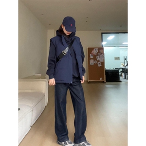 现货5W件冬季三防硬挺boxy短款立领棉衣马夹外套加厚马甲保暖棉服图片
