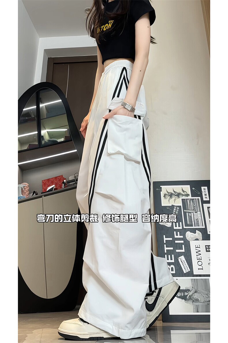 宽松个性休闲复古长裤港风文艺慵懒高街百搭长裤K755TP48控78,男装休闲裤,电商A102B