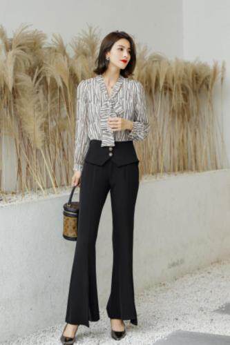 秋装套装，女装职业装，贻思茗