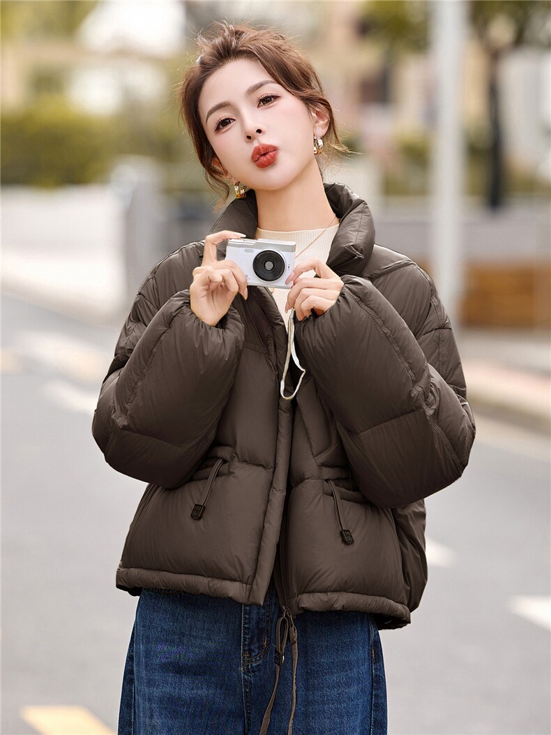 90白鸭绒羽绒服外套女2025冬季新款超火漂亮时尚洋气羽绒外套,女装羽绒服,美沁