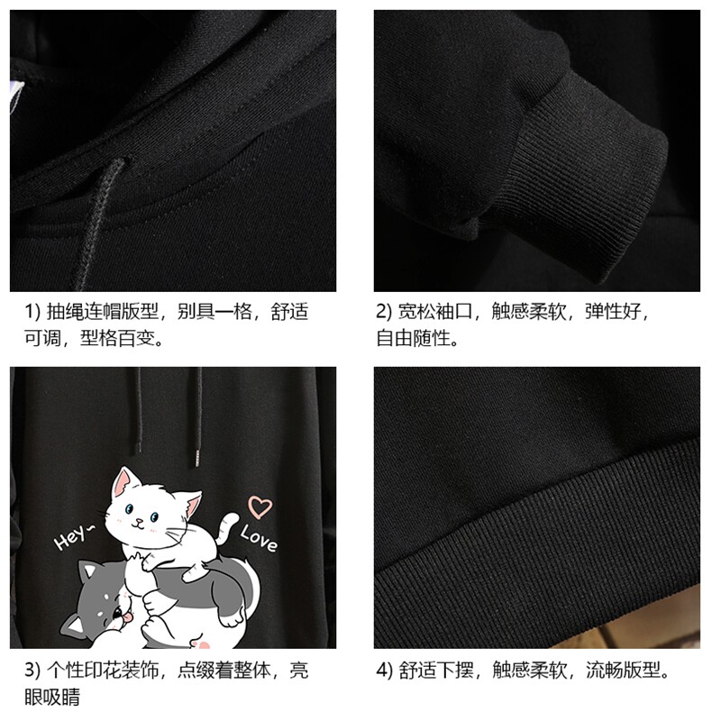 纯棉连帽卫衣男大码运动帽衫宽松薄砖墙WY2300-P35,男装卫衣,电商A040A