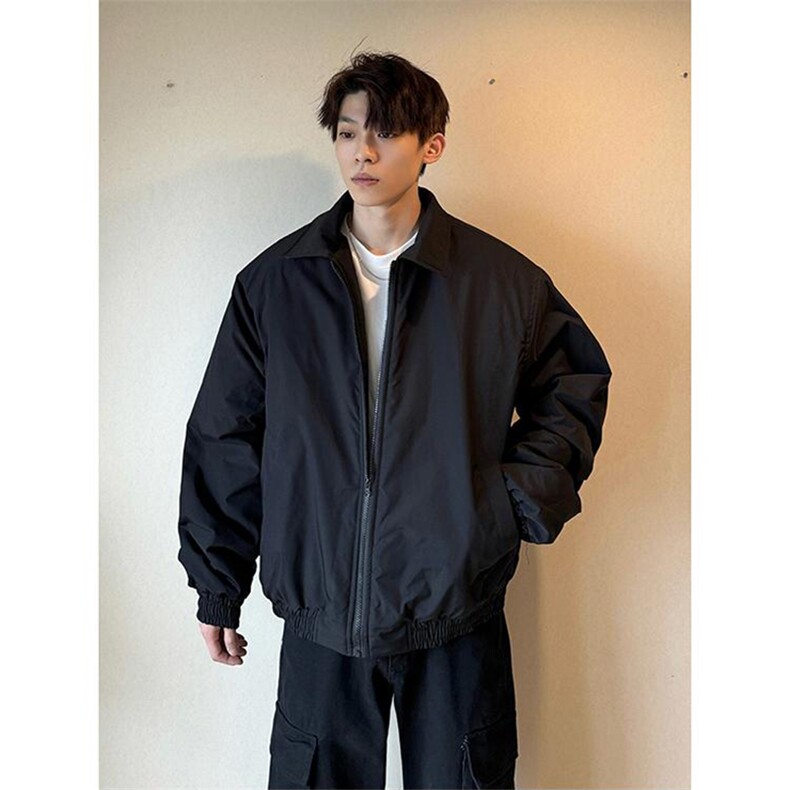 秋冬新款港风大码日系翻领保暖棉服外套男XZ213-MF10-特P68控128,男装棉衣,星座213