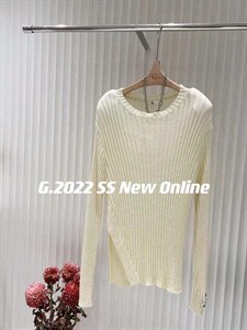 新款 垫肩针织上衣 均码 现货,其它,G