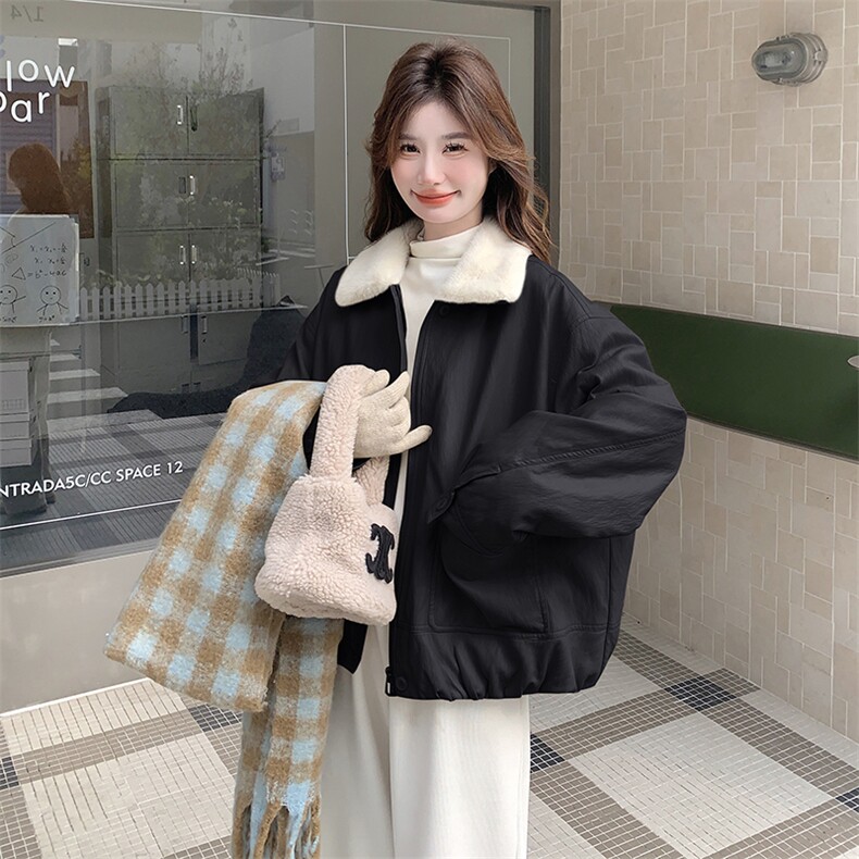 新款现货主推蛋白皮羽绒内胆皮衣9933-P235-K358,女装羽绒服,2C129