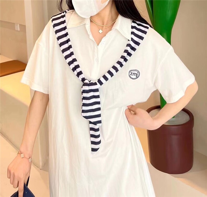 现货新款Polo连衣裙，女装连衣裙，MI MI(1F)