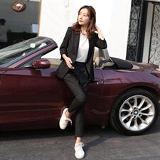 时尚潮流舒适套装/套裙修身2021年秋季优雅个性气质，女装套装/套裙，阿菲诺依