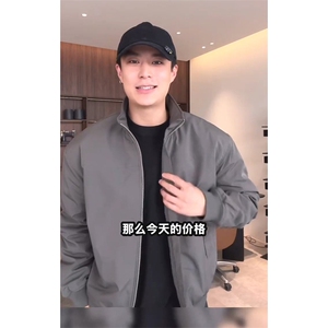 26春装新款美拉德立领飞行夹克boxy廓形休闲百搭外套上衣 JK6500图片