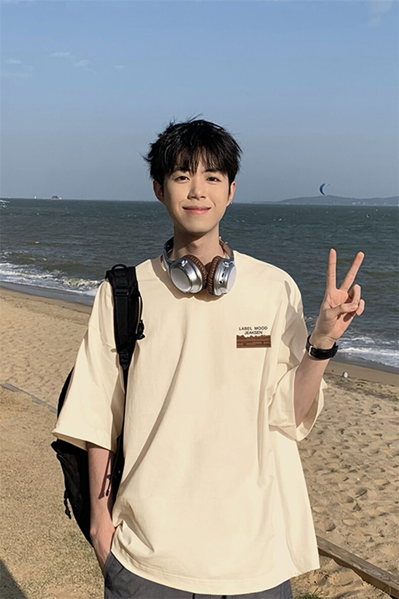 得物直播品质220克纯棉精梳xz605-dcm103-特批20控38,男装T恤,星座605(原A050)