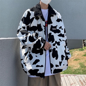 秋季外套男潮牌ins休闲港风帅气韩版双面穿夹克JK610-P65 控价80图片