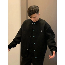 网图现货800克CQ812-特P55男士休闲圆领毛衣外套针织衫开衫夹克，男装针织衫/毛衣，电商D310B