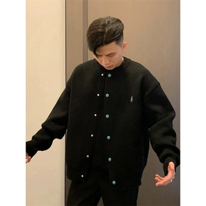 网图现货800克CQ812-特P55男士休闲圆领毛衣外套针织衫开衫夹克,男装针织衫/毛衣,电商D310B