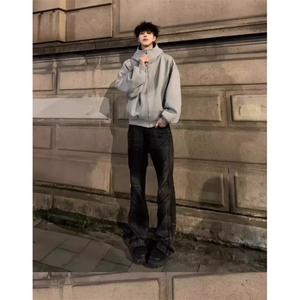 气质ins日系潮流简约百搭半高领卫衣文艺流行慵懒时尚新款原宿图片