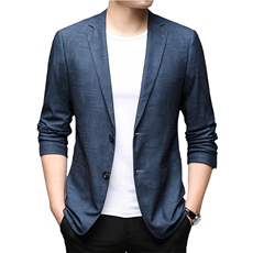 男士西服休闲西装外套男春款春季中年爸爸装2023新款上衣，男装西服，电商B212（原钱塘6029）