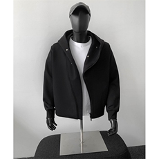 W988-P78秋季新款重磅420g美式连帽拉链开衫卫衣设计感假模，男装卫衣，星座517A-8（原B282）