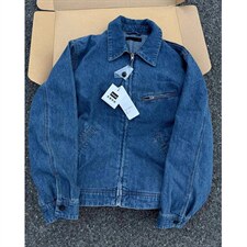 短款底特律夹克男款春秋季立领水洗潮牌牛仔工装外套JK618，男装夹克，星座1116A（原606A-3）