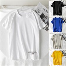 2021夏季新款纯棉百搭日系平铺印花圆领短袖T恤男A436-T06-P16，男装T恤，电商A436
