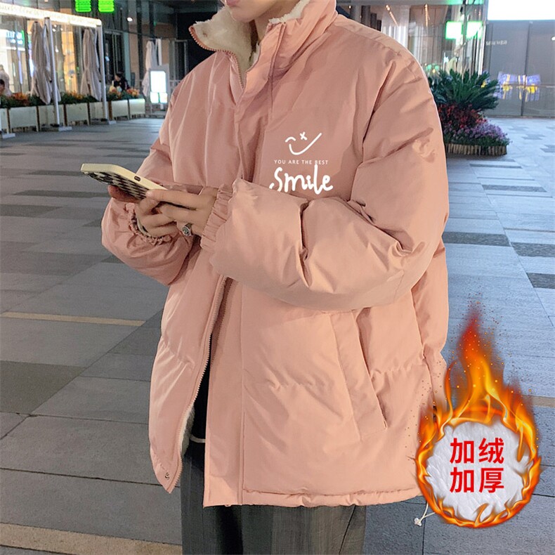 ！2023秋冬加绒加厚男士棉衣保暖立领时尚棉服外套MY108特P78图片