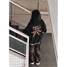 【有货】豹纹牛仔裤男夏季薄款欧美VIBE裤子美式高街KZA25CC-P55，男装牛仔裤，星座1007（原301D）