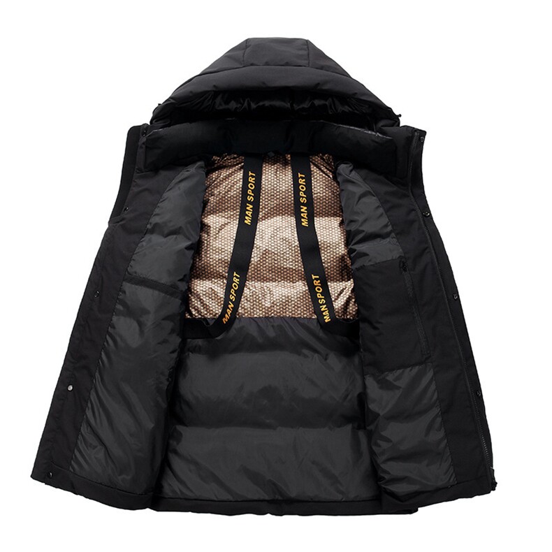 冬装短款90%鹅绒羽绒服连帽男士防寒外套羽绒服H85-P245388元,男装羽绒服,星座1210A