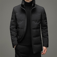 中年棉服男2023冬季中年男棉衣夹克中年爸爸装纯色外套YL715-P370，男装棉衣，电商B212（原钱塘6029）