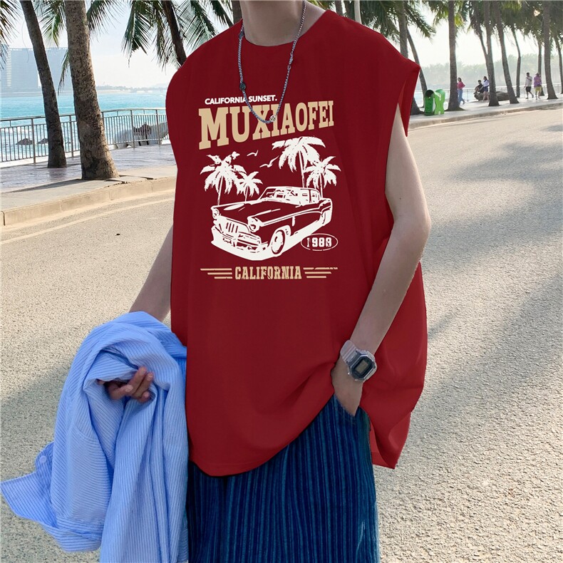 量大图低自动【有货】纯棉背心HD019-1-BX2520-P20，男装背心/马甲，电商019-1