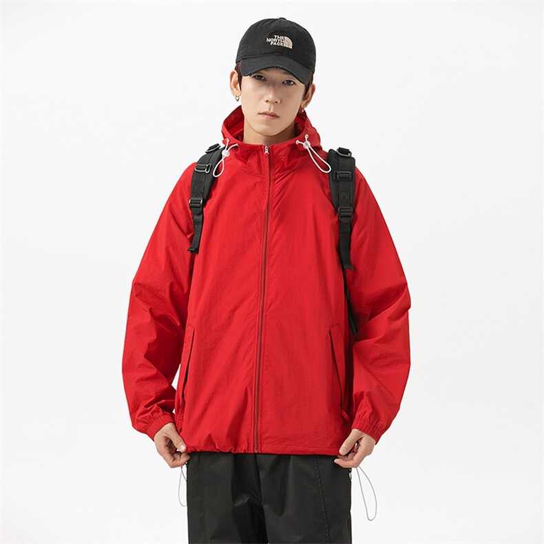 F711P55防晒指数50+薄款宽松大码港风防晒衣夹克皮肤衣，男装防晒衣，星座1204-3