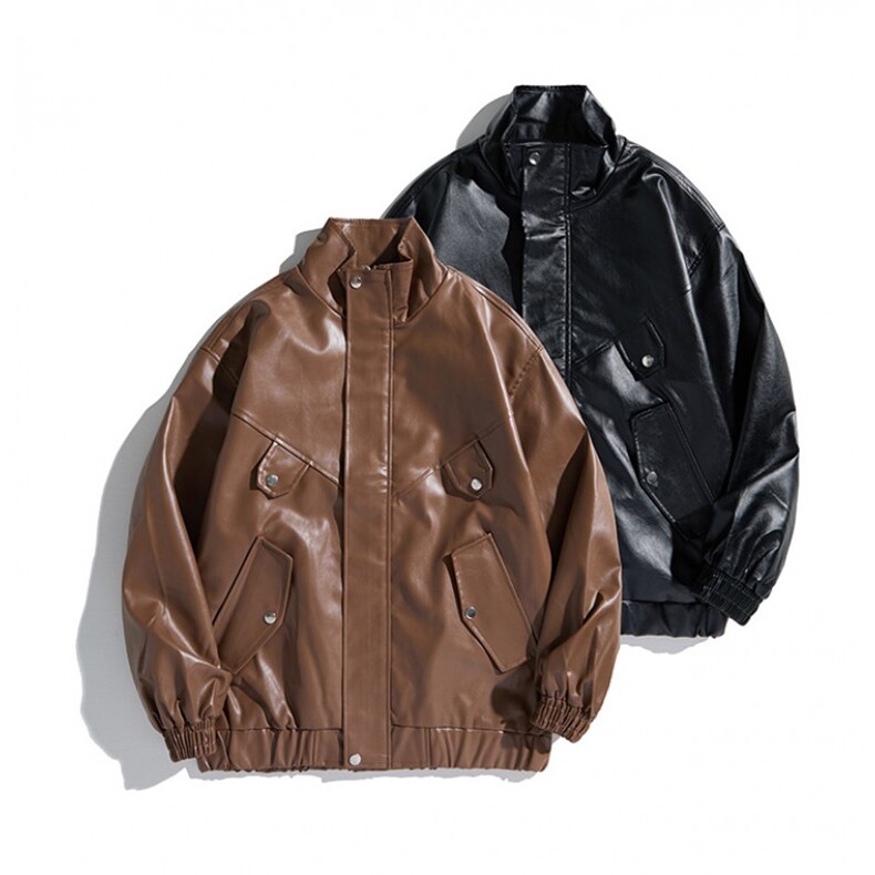 秋冬皮衣夹克男，男装皮衣，星座410-6（原星座1304-1）
