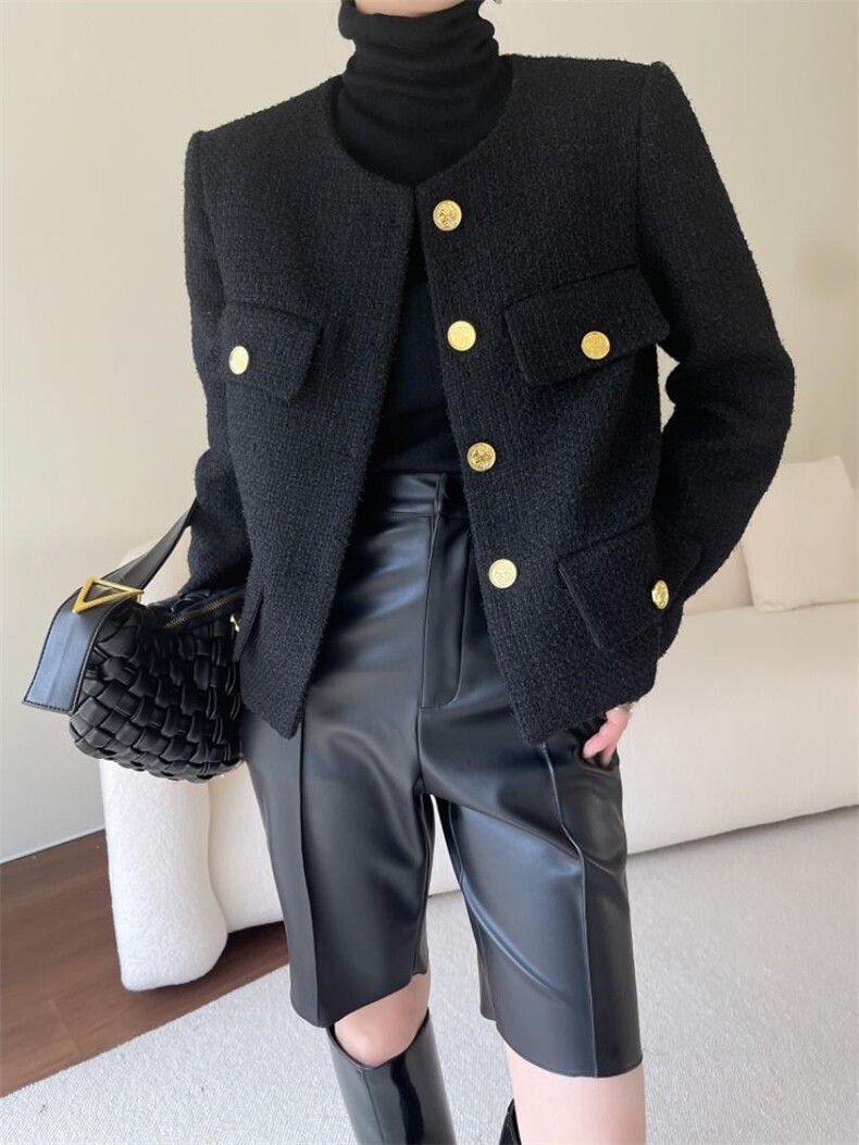 金扣小香风外套，其它，LION&CAT(2F)