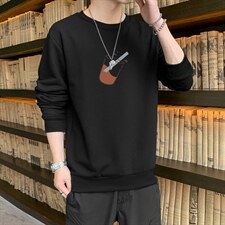 跑量卫衣男22秋季打底上衣潮流韩版宽松T恤时尚百搭长袖W133，男装卫衣，星座815-2
