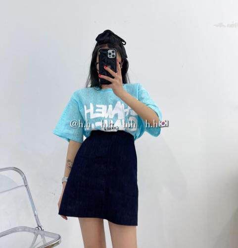 中长款镂空上衣，女装，hh