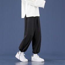 2021潮流白塔运动休闲九分卫裤  柔顺束脚  1223-特批：25图片