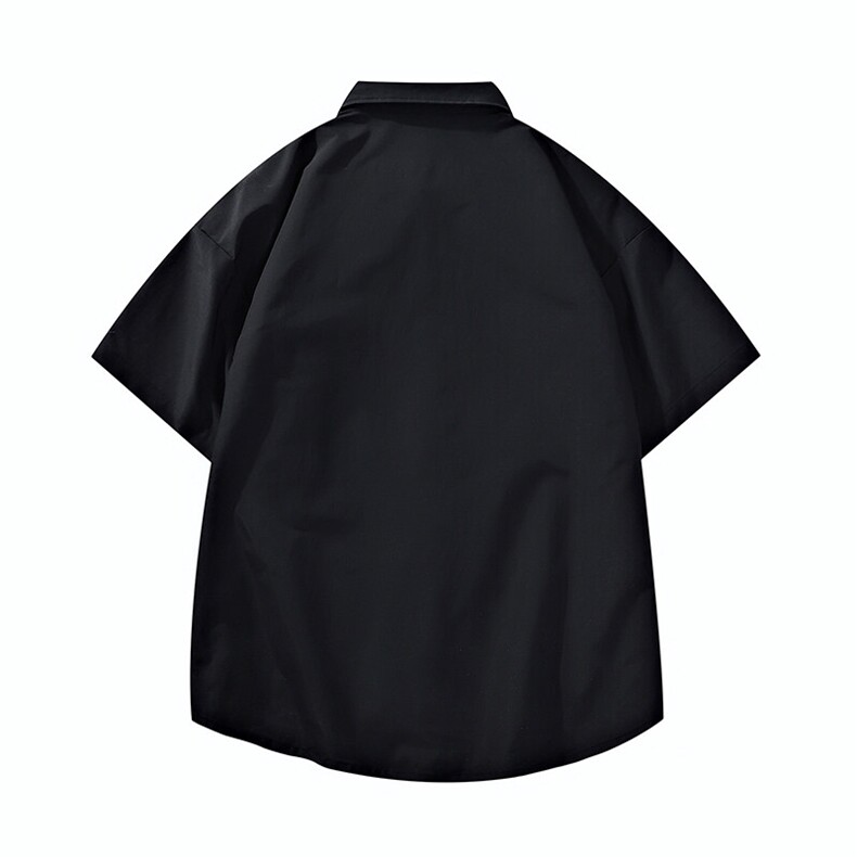 夏季痞帅工装短袖衬衫男士外套薄款凉爽半截袖休闲衬衣CS4216P40,男装衬衫,电商A128