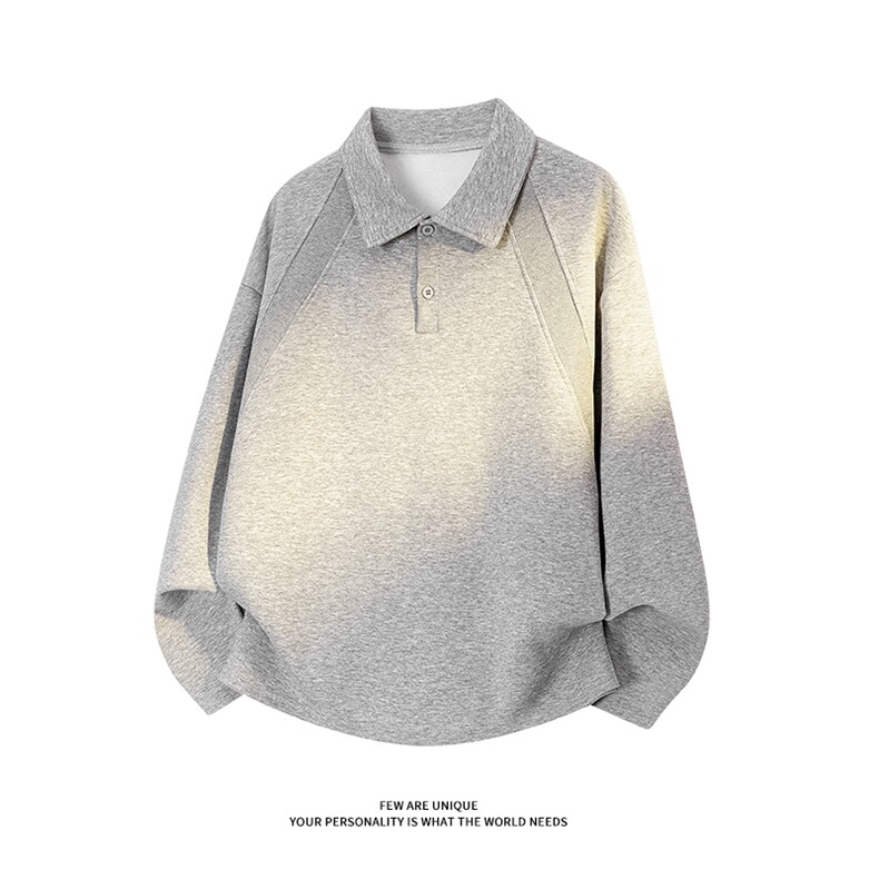 秋季新款T恤5Q3056-TP20不翻领拼接潮牌休闲百搭情侣高街卫衣，男装卫衣，电商A102