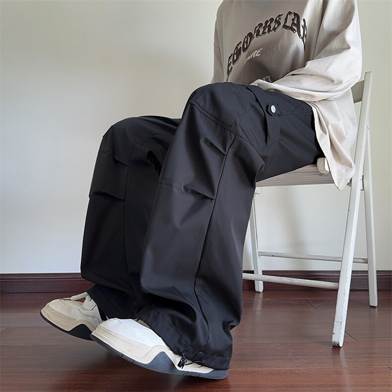 ！815A-MK98582-P45特潮牌工装裤潮流休闲裤直筒运动裤男,男装工装外套,星座815A