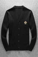 10712莉莉家主推备大货秋冬羊毛开衫P145控198有4XL可穿210斤，男装针织衫/毛衣，电商D207