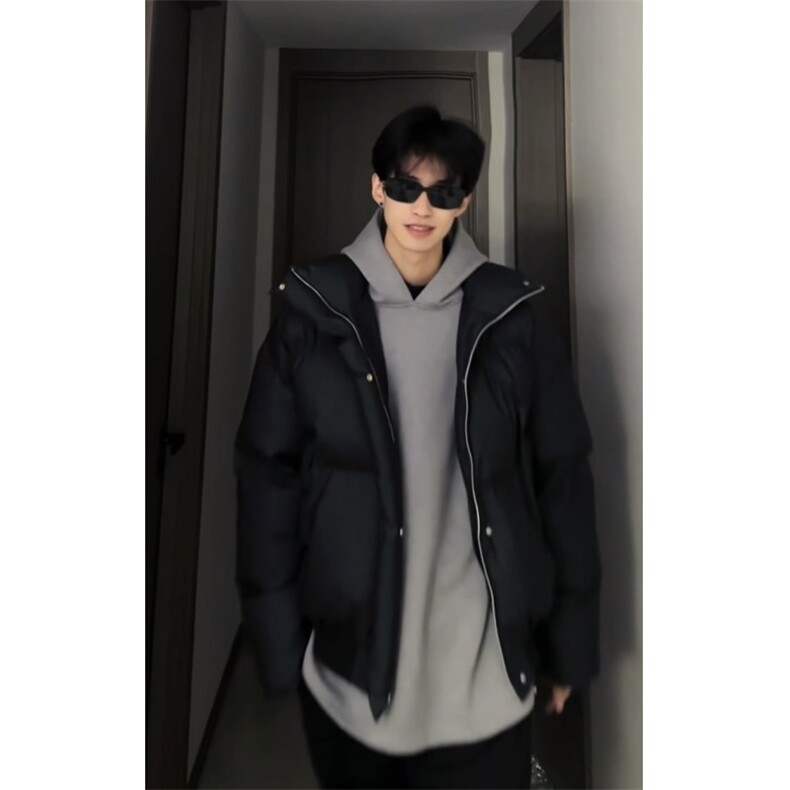 杭州质量 PU皮棉衣ZM0112-P100图片