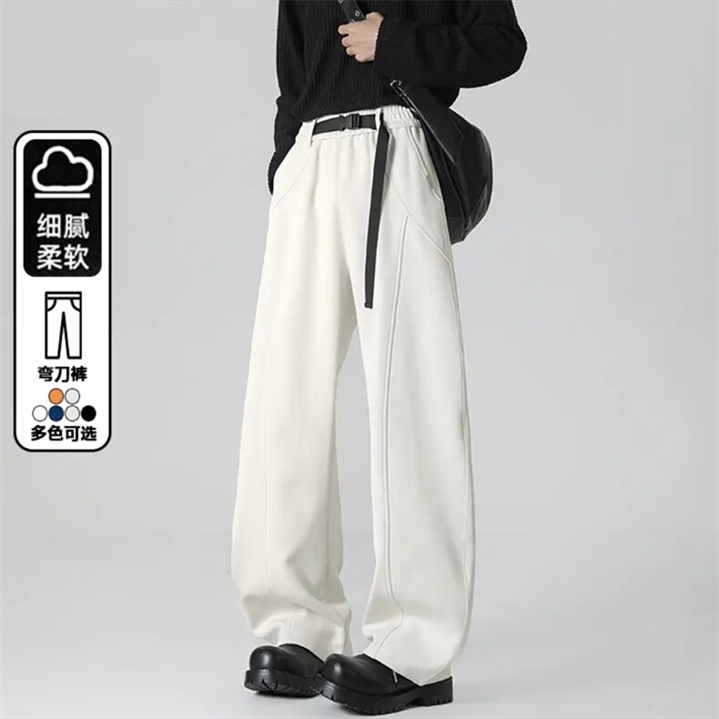 1014-1-KF610-P48-2025新款vibe美式弯刀裤男女款,男装休闲裤,星座1014-1