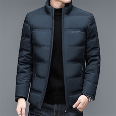 DZ002钱塘2020-3中年男士冬季厚款商务休闲立领羽绒服货稳P205，男装羽绒服，钱塘207-3